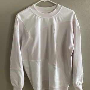 Lululemon White Sweatshirt, size SMALL